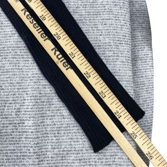 Free People Sweater Womens S/P Black Boho Moto Goth MSRP: $98.00 - Picture 10 of 16